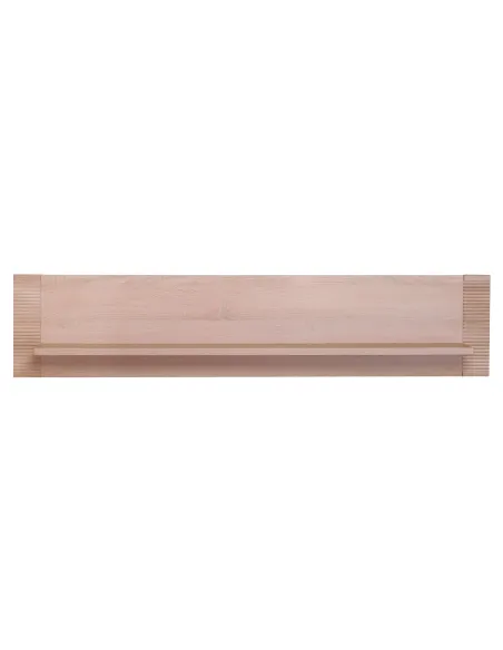 Poliță suspendată GRAND tip 17, living/dormitor/birou, 139.2x30.2x21.6 cm, PAL melaminat | MobilaOK