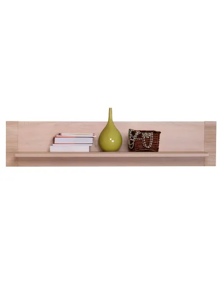 Poliță suspendată GRAND tip 17, living/dormitor/birou, 139.2x30.2x21.6 cm, PAL melaminat | MobilaOK