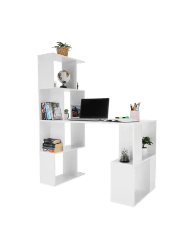 Masă de birou FLOKI NEW, birou, 120x60x150 cm, PAL melaminat | MobilaOK