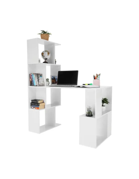 Masă de birou FLOKI NEW, birou, 120x60x150 cm, PAL melaminat | MobilaOK