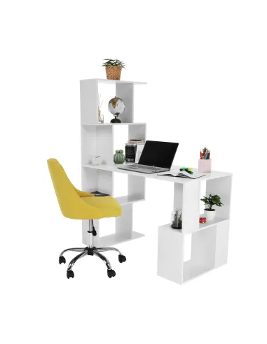 Masă de birou FLOKI NEW, birou, 120x60x150 cm, PAL melaminat | MobilaOK