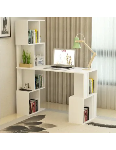 Masă de birou FLOKI NEW, birou, 120x60x150 cm, PAL melaminat | MobilaOK