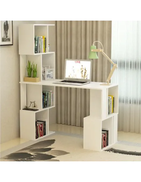 Masă de birou FLOKI NEW, birou, 120x60x150 cm, PAL melaminat | MobilaOK