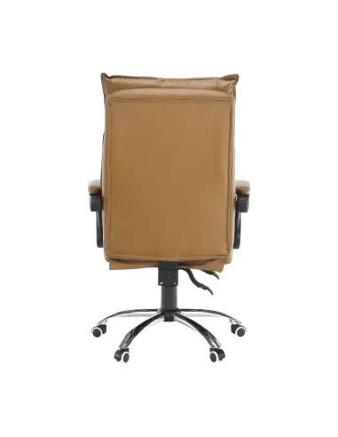 Fotoliu DRAKE birou, 68x77x105-111 cm, piele ecologica | MobilaOK
