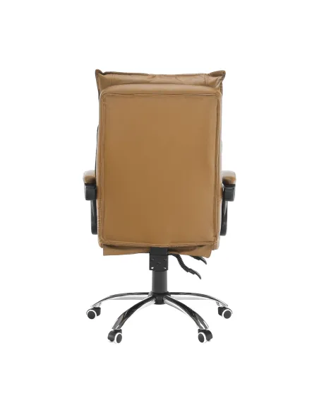 Fotoliu DRAKE birou, 68x77x105-111 cm, piele ecologica | MobilaOK