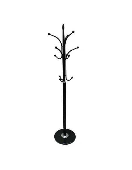 Cuier BELVIN pentru hol, 37x37x175 cm, Metal / Marmură | MobilaOK