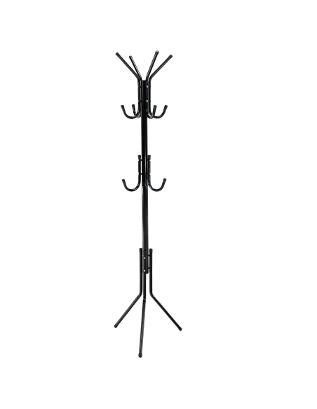 Cuier LORIK, tip pom pentru hol/dormitor, 29x29x172 cm, Metal/Plastic | MobilaOK