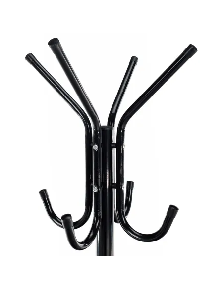 Cuier LORIK, tip pom pentru hol/dormitor, 29x29x172 cm, Metal/Plastic | MobilaOK