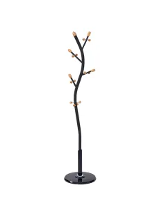 Cuier SADIK NEW, hol/intrare, 33x33x175 cm, Metal/Plastic | MobilaOK