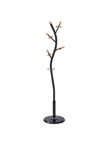 Cuier SADIK NEW, hol/intrare, 33x33x175 cm, Metal/Plastic | MobilaOK