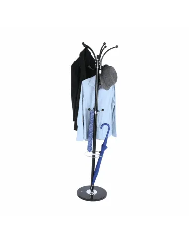 Cuier ALAN NEW, hol/intrare, 37x37x175 cm, Metal/Marmură | MobilaOK