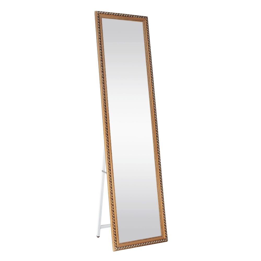 Oglindă de podea, maro, LAVAL din Metal L40 x PH250 cm  MobilaOK