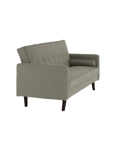 Canapea extensibilă OTISA, colțar living, 189x76x89 cm, material gri-maro taupe | MobilaOK