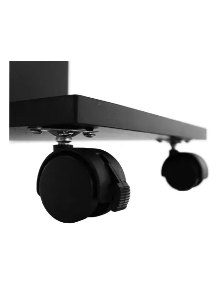 Măsuţă auxiliară, negru, ABBAS NEW | MobilaOK