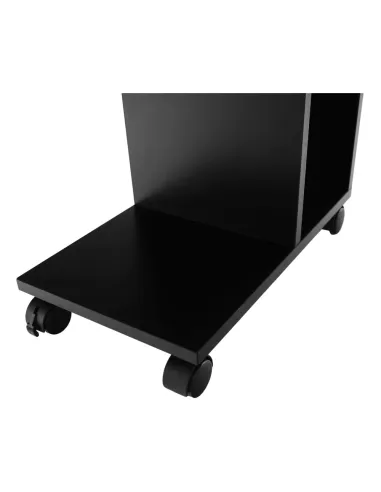 Măsuţă auxiliară, negru, ABBAS NEW | MobilaOK