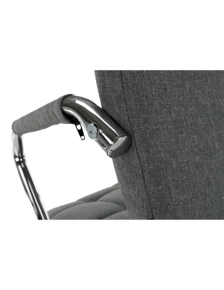 Scaun de birou MORGEN, birou, 50.5x64x92.5-102.5 cm, poliester si metal | MobilaOK