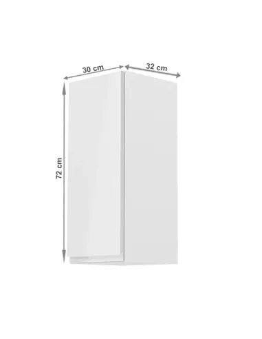 Dulap superior AURORA G30, bucătărie, 30x32x72 cm, PAL melaminat/MDF | MobilaOK
