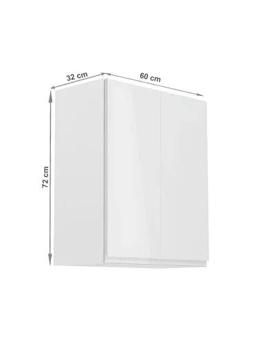 Dulap Superior AURORA G602F, Bucătărie, 60x32x72 cm, PAL Melaminat/MDF | MobilaOK