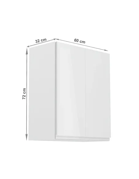 Dulap Superior AURORA G602F, Bucătărie, 60x32x72 cm, PAL Melaminat/MDF | MobilaOK