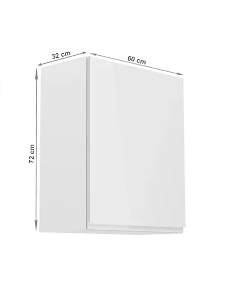 Dulap superior AURORA G601F, bucătărie, 60x32x72 cm, PAL melaminat/MDF | MobilaOK