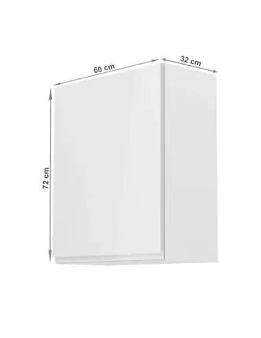 Dulap Superior, AURORA G601F, pentru bucătărie, 60x32x72 cm, PAL melaminat/MDF | MobilaOK
