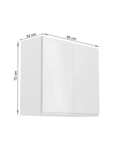 Dulap Superior, AURORA G80, Bucătărie, 80x32x72 cm, PAL Melaminat/MDF | MobilaOK