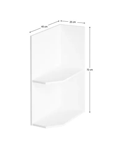 Dulap inferior AURORA D25PZ pentru bucătărie, 25x45x72 cm, din PAL melaminat | MobilaOK