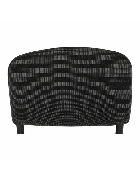 Scaun de birou ISO NEW, birou, 53x58x83 cm, textil și metal | MobilaOK