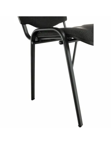 Scaun de birou ISO NEW, birou, 53x58x83 cm, textil și metal | MobilaOK
