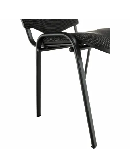 Scaun de birou ISO NEW, birou, 53x58x83 cm, textil și metal | MobilaOK