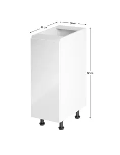 Set Dulapuri, AURORA, bucătărie/hol, 30x47x82 cm, PAL melaminat/MDF | MobilaOK 2