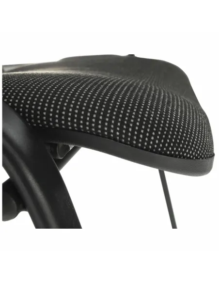 Scaun de birou ISO NEW, birou, 53x58x83 cm, textil și metal | MobilaOK