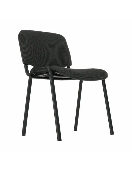Scaun de birou ISO NEW, birou, 53x58x83 cm, textil și metal | MobilaOK
