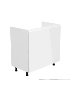 Dulap baie, AURORA D80Z, pentru chiuvetă, 80x47x82 cm, PAL melaminat/MDF | MobilaOK