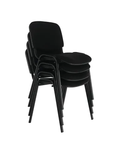 Scaun de birou ISO NEW, birou, 53x58x83 cm, textil și metal, KONDELA | MobilaOK