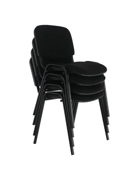Scaun de birou ISO NEW, birou, 53x58x83 cm, textil și metal, KONDELA | MobilaOK