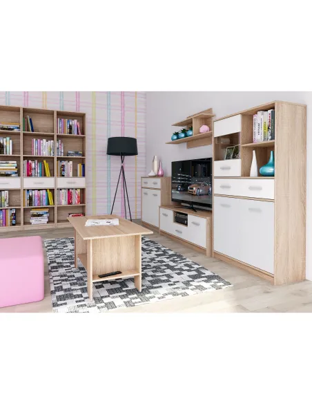 Comodă TEYO, dormitor/living, 83.4x34.3x42.5 cm, PAL melaminat | MobilaOK