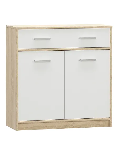 Comodă TEYO, dormitor/hol, 83.4x34.3x85.5 cm, PAL melaminat | MobilaOK