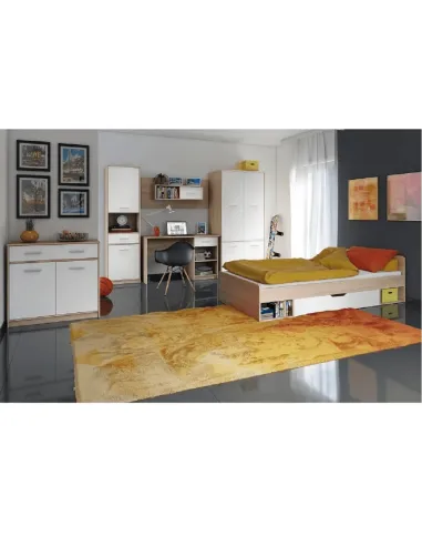 Birou TEYO 1S, birou, 120x54x77 cm, PAL melaminat | MobilaOK