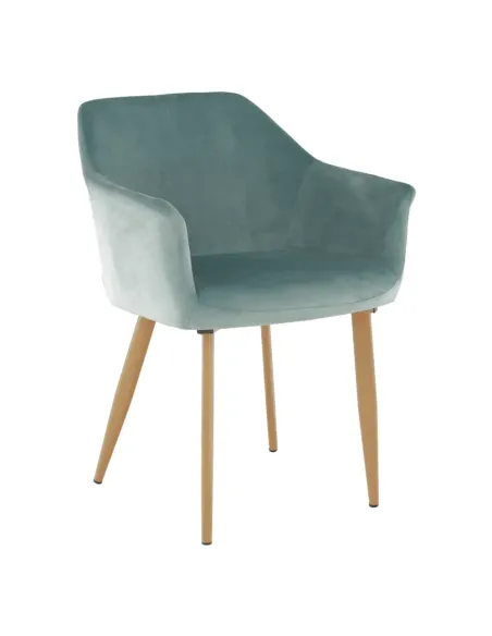 Scaun ODOVEL, living/birou, 56x63x82 cm, Material: Ţesătură/Metal | MobilaOK