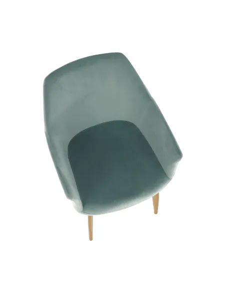 Scaun ODOVEL, living/birou, 56x63x82 cm, Material: Ţesătură/Metal | MobilaOK