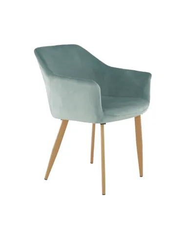 Scaun ODOVEL, living/birou, 56x63x82 cm, Material: Ţesătură/Metal | MobilaOK