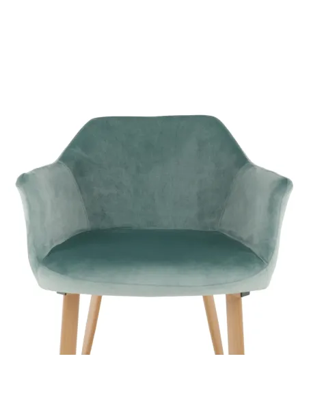 Scaun ODOVEL, living/birou, 56x63x82 cm, Material: Ţesătură/Metal | MobilaOK