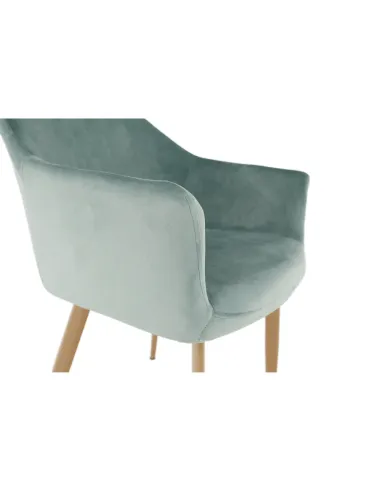 Scaun ODOVEL, living/birou, 56x63x82 cm, Material: Ţesătură/Metal | MobilaOK