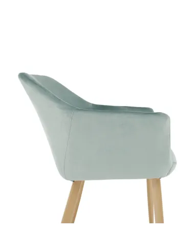 Scaun ODOVEL, living/birou, 56x63x82 cm, Material: Ţesătură/Metal | MobilaOK
