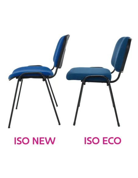 Scaun ISO NEW, birou, 53x58x83 cm, textil | MobilaOK