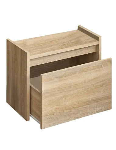 Bancă BERGI, hol/antreu, 60x30x44.8 cm, PAL laminat stejar sonoma | MobilaOK