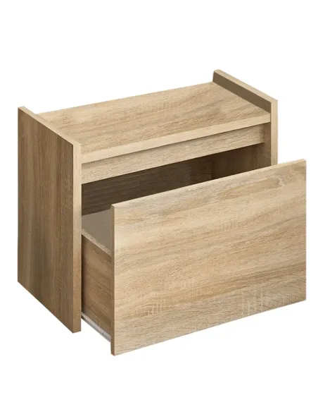 Bancă BERGI, hol/antreu, 60x30x44.8 cm, PAL laminat stejar sonoma | MobilaOK