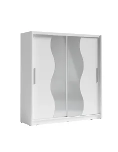 Dulap BIRGAMO TYPE 1 dormitor 205x63x215 cm PAL melaminat | MobilaOK