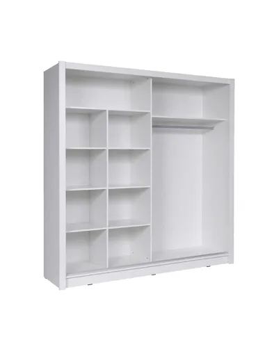 Dulap BIRGAMO TYPE 1 dormitor 205x63x215 cm PAL melaminat | MobilaOK